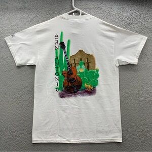 Vintage Hard Rock Cafe T-Shirt San Antonio Texas Heavy City Tee Guitar Men’s L